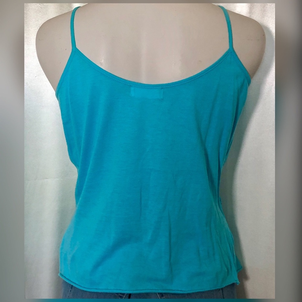 Rebecca Beeson (Nordstrom) lacy blue tank - Picture 3 of 4
